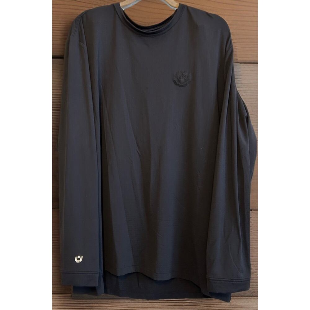 IBKUL Long Sleeve Tee - BLACK - Picture 2 of 11